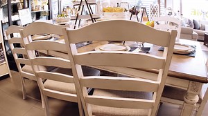 Bon appétite. The Realyn dining room extension table has all the right ingredients for a French country-inspired feast for the eyes. Drop-in leaf allows you to transform the dining table to comfortably seat eight people. . . . . #ashleyfurniture #fairdealfurniture #homefurniture #homeaccessories #diningset #ashleykenya #thisishome #furnitureforhome #diningtable #livingroomdecor #quality #bestprice #comfort #livingroom #realyndiningset #homestyle #homedecor #stylishdesign #kenya #weekendshopping 