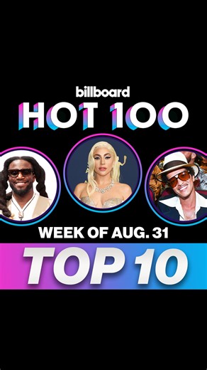 102K views · 1.1K reactions | Here’s this week’s #Hot100 top 10 reveal (chart dated Aug. 31, 2024)  Watch now for the big #BillboardNews countdown to No. 1. | Billboard | Facebook