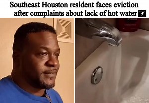 1.7K views · 16 reactions | Southeast Houston resident faces eviction after complaints about lack of hot water #ericjaystreetnews KPRC2 / Click2Houston | Eric Johnson | Facebook