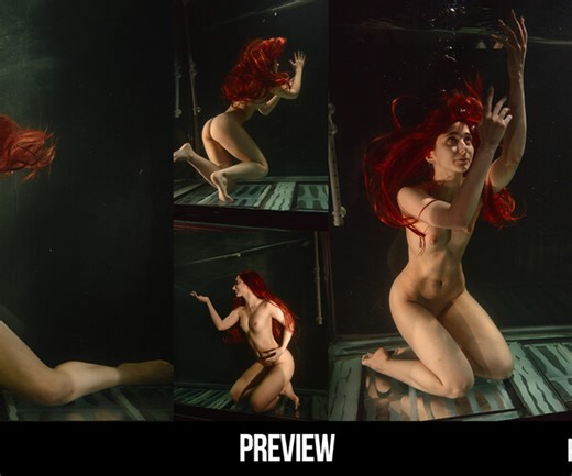 ArtStation - 2200  Underwater Floating Female Poses - Mermay Special | Resources