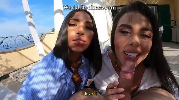 I have a Surprise for You... the best Double Blowjob  Capri, Italy
