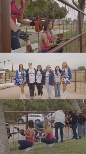 48K views · 525 reactions | Reviving the spirit of riding!  We are truly honored to have had the opportunity to support the restoration of the equestrian unit at Midland Children’s Rehab Center. #DCCheerleaders | Chevron Permian | Dallas Cowboys Cheerleaders | Facebook
