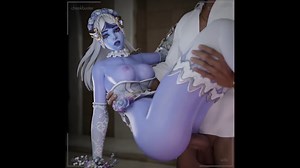 Ghostly Bride Widowmaker just married