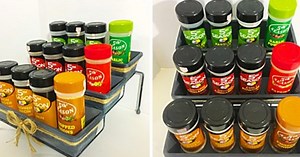 3 Tiered Spice Rack DIY Project