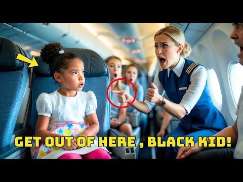 Flight Attendant Kicks Black Girl in First Class — Then Freezes When Her Father, the CEO, Arrives