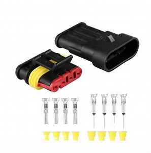 [Hot Item] Waterproof 3-Pin Automotive Power Connector Wire Harness Set