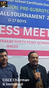 CISCE National Pre۔ Subroto Cup Foot ball tournament 2024 #CISCE #National #football #tournament #students #coaches #grassrootsfootball | UP WORDS