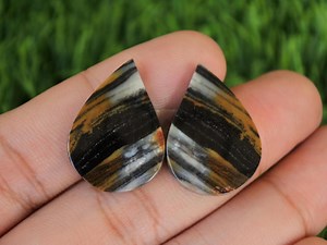 Landscape Stripe Java Jasper Cabochon: Indonesia Jasper Gemstone - Etsy Australia