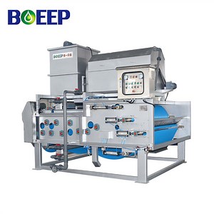 [Hot Item] Belt Filter Press Wastewater Treatment with Sludge Handling Process