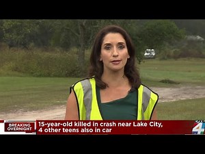 Teen dies in crash near Lake City