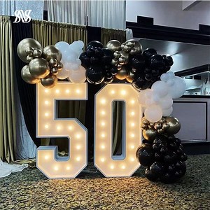 [Hot Item] Wedding Birthday Party Outdoors Controllable Light Sign Marquee Letter Open Sign Lighting