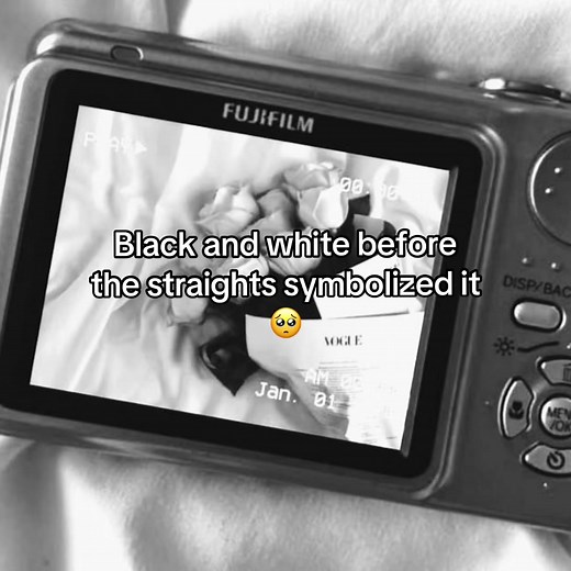 I miss being a kid when black and white just meant no color 😭 #lgbtq #satire #lesbian #wlw #fyp