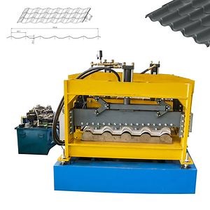 [Hot Item] Automatic Single Layer Sheet Glazed Metal Roof Tile Press Making Machine
