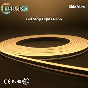 [Hot Item] CE RoHS ETL Certificated Flex 12V 24V Mini Silicone Tube Commercial RGB Christmas LED Neon Rope Light