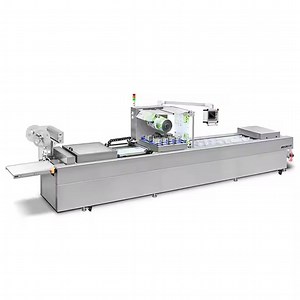 [Hot Item] Automatic Stretch Film Seal Skin Mozzarella Vacuum Package Thermoforming Machine