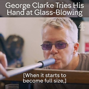 Traditional glass-blowing is so satisfying to watch 😳 Via Channel 4 | Channel 4 Homes