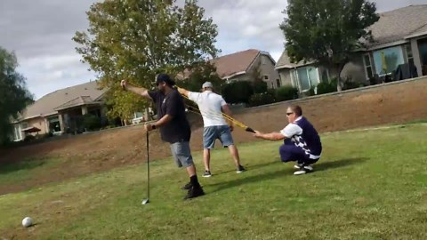 Water Balloon Launcher 500 Yard Long Range,3 Man Slingshot with 500 Biodegradable Water Balloons,Giant Slingshot T-Shirt Launcher Cannons,Party Game Yard Toys for Kids and Aldults