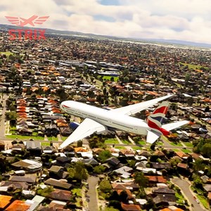 NEAR DISASTER! Boeing 777 British Airways Loses Control During Landing at Melbourne Airport | STRIX