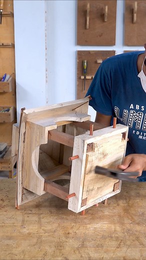 Creative Bird House For Creature House And Feeding #birding #creature #reels #reelsvideo #reelindia #reelsusa #reelscanada #reelsmexico #birdhouse | Woodworking Crafty