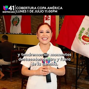 4.1K views · 20 reactions | Vive la fiesta futbolera de la Copa América en Noticias Univision 41. #AmericaUnida | Univision Nueva York | Facebook