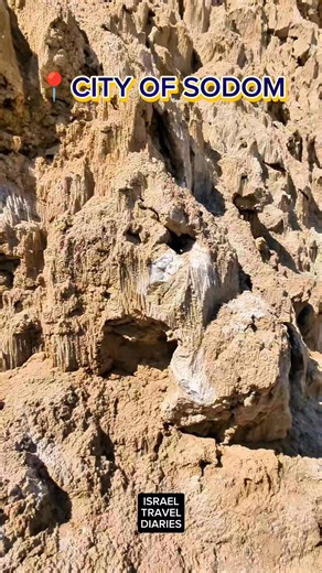 Sodom - The city that was burned by God into ashes. #Israel #travel #holyland #StarsEverywhere #share #followme @topfans | Pastor Aries Paduga - The Travelling Preacher in Israel