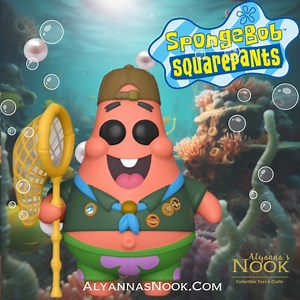 🌟 Get ready for camping adventures with the SpongeBob SquarePants Movie Patrick Funko Pop! Vinyl Figure! 🌊 🌟 This delightful collectible features Patrick Star in his camping gear from the SpongeBob SquarePants Movie. Standing approximately 3 3/4-inches tall, it's the perfect addition to any Funko Pop! collection. 🌟 Packaged in a window display box, this figure allows you to showcase Patrick in all his camping glory. It's a must-have for fans of all ages, from kids to adults. 🌟 Made with hig