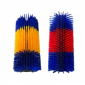 [Hot Item] Electric Cattle Nylon Roller Rotary Cleaning Brush Anti-Itch Massage Scratching for Farms