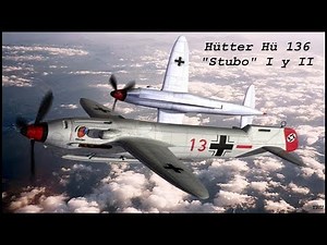 LUFTWAFFE 1946: Hütter Hü-136 "Stubo I y II" (dive bomber). By TRU