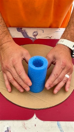 You'll love this easy DIY pool noodle Halloween Decor #outdoors #halloween #diy #easy | Anything Outdoors