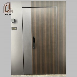 [Hot Item] Chineses Modern Exterior Main Entrance Steel Doors