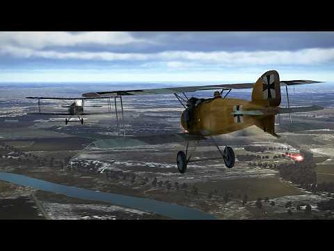 First Blood of Bloody April: Werner Voss vs RFC