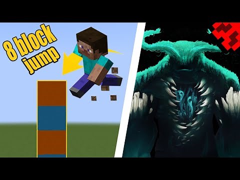 Minecraft 1.19 Warden Art is Amazing & Jumping 8 Blocks high Trick in Bedrock | Daily Dose
