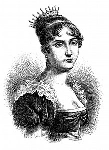 Illustration of a Hortense de Beauharnais, 10.4.1783 - 5.10.1837,...