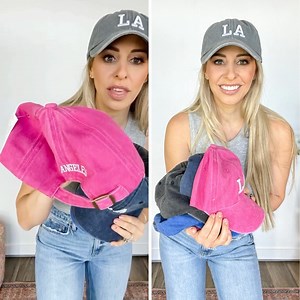 This best seller is BACK!!! We are LOVING this ball cap for year round wear. So cute & trendy!! Snag it now for 28!! Shop it here>> https://bit.ly/la-baseball-cap | The Mason Jar Boutique | Facebook