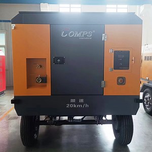 [Hot Item] Portable Air Compressor Heavy Duty 2.0 Mpa Diesel High Pressure Efficienct 670Cfm