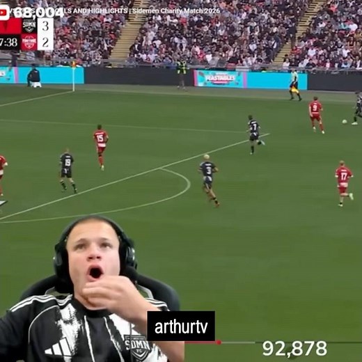 Jynxzi on playing at the Sidemen Charity Match with ArthurTV