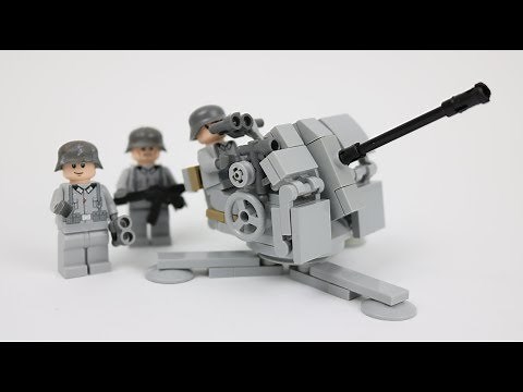Lego WW2 Update #29 20mm FlaK 38 [Deutsch]
