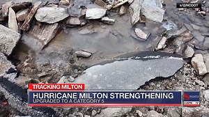 Hurricane Milton is strengthening back up into a category five hurricane with wind speeds at 165mph. OUNightly has an update on this historic storm. #hurricane #cat5 | OU Nightly | Facebook