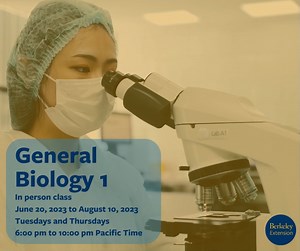 Designed for biology majors & premedical & prehealth students, this course is also appropriate for returning students interested in a refresher biology class & professionals in other disciplines considering a career change. Enroll here: https://bit.ly/43pG2Dd #ClassSpotlight #Biology | UC Berkeley Extension