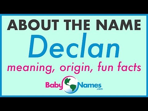 DECLAN Name Meaning, Origin, Nicknames & More