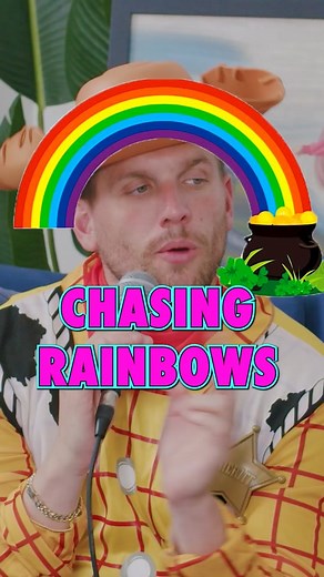 Thursdays are for the BABES! BRAND NEW @heybabepod out now! For full ep, click on the link in bio or go to the No Presh channel on YouTube! Audio available on Spotify and iTunes etc. Subscribe to our channel and follow and rate us on iTunes! @chrisdcomedy @thehomelesspimp #heybabe #salvulcano #ireland #rainbow #halloween #toystory #gold