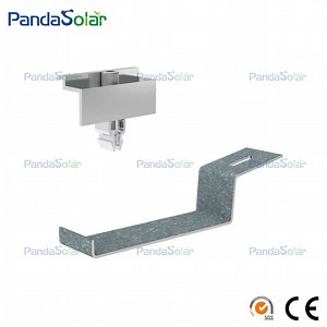 [Hot Item] Ballast Flat Roof Solar Panel Energy Galvanized Steel Rear Leg Mounting Rack