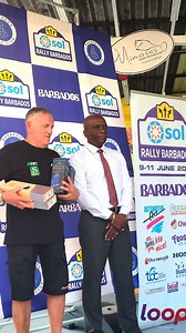 Congratulations! The Sol Rally Barbados @rallybarbados has come to an end for 2023 with today's prize-giving ceremony First place finishers Hayden Paddon and John Kennard are already off island and in Latvia competing. Their awards were accepted by Albatec Racing Owner Andy Scott on their behalf. @haydenpaddon @albatecracing Second went to Barbados's own Dane Skeete and Taylor Mayhew Finishing third overall was Stuart Maloney and Kristian Yearwood @bushypark_barbados Minister of Sports @charles.
