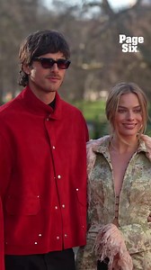 Jacob Elordi and Margot Robbie attended the "Wuthering Heights" photocall at the Spencer House in London. ❤️✨ 🎥: Getty | Page Six