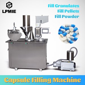 [Hot Item] Semi Automatic Filler Pellet Powder Empty Capsule Filling Encapsulation Machine