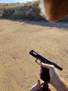 Shooting the Laugo Arms Alien as a non iron sight shooter. This thing is crazy