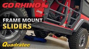 Go Rhino Frame Mount Slider Review for Jeep Wrangler JL Unlimited