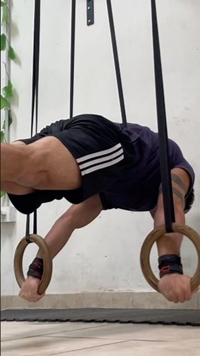 Entrenando Plancha En Anillas🔥