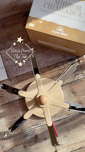 🌟🌟🌟Mirror Chimeabout 🌟🌟🌟 No batteries required! Just endless hours of fascinating play 🤩 A small action gives a big reward 💛 Like if you love it ❤️ #eyfs #montessori #preschool #kindergarten #earlychildhoodeducation #childminder #earlyyears #playbasedlearning #woodentoys #hyggeintheearlyyears #specialedteacher #specialeducationteachers | Learn Well
