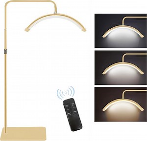 Flexibel GOUDEN Led Beauty Halve Maan Lamp 125-180 cm Video Licht Speciaal 3200K-... | bol